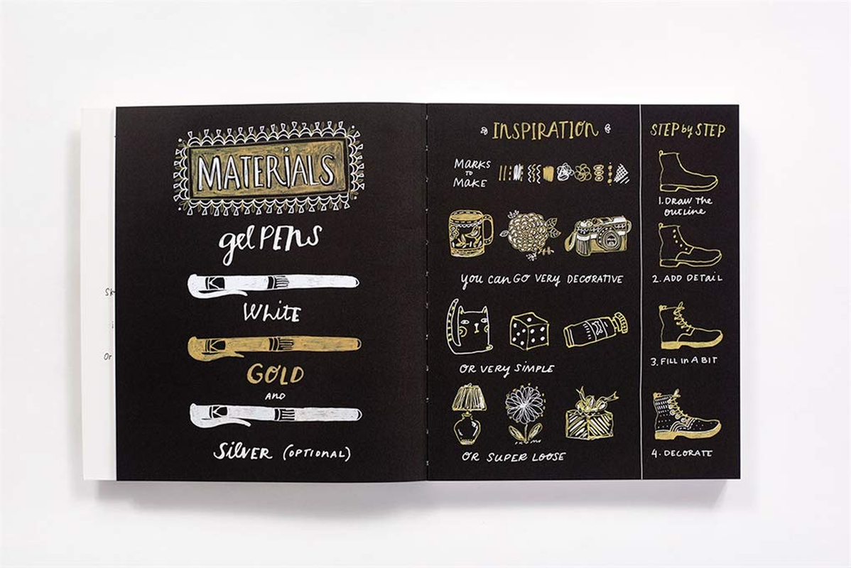 Draw Every Day, Draw Every Way (Guided Sketchbook): Sketch, Paint, and Doodle through One Creative Year image number 2