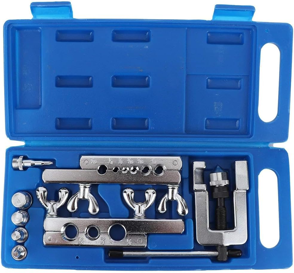 AIMALL Cemented Carbide Tube Expander Tool Set, 12.9&times;5.3In Refrigeration Maintenance Kit for Car AC, Refrigerator, Copper/Aluminum Tube Reamer & Bell Mouth Expander image number 4