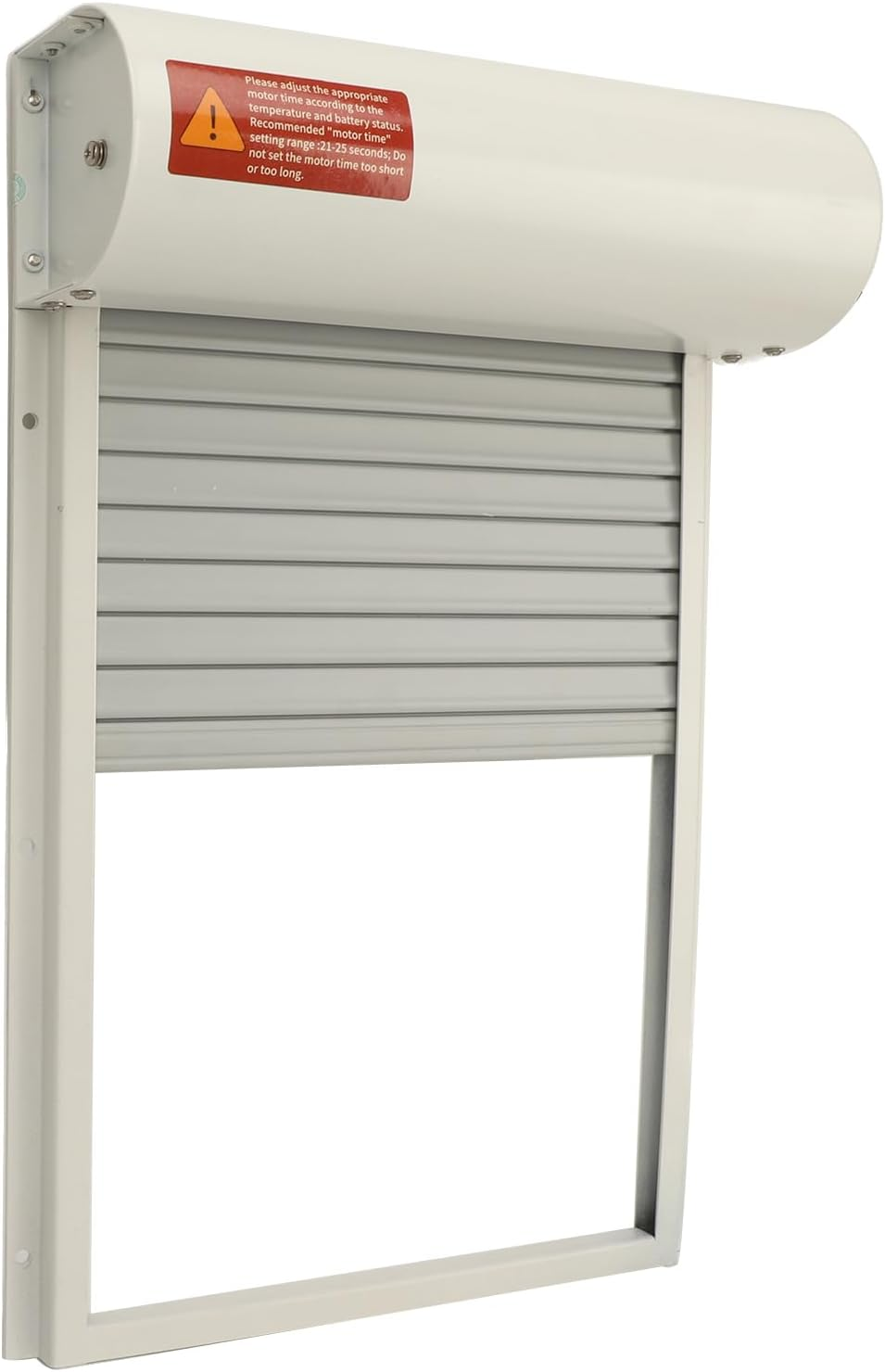 Automatic Chicken Coop Door with Timer, Solar Powered Chicken Door, LED Display Controller, Suitable for Ducks Geese (Black)