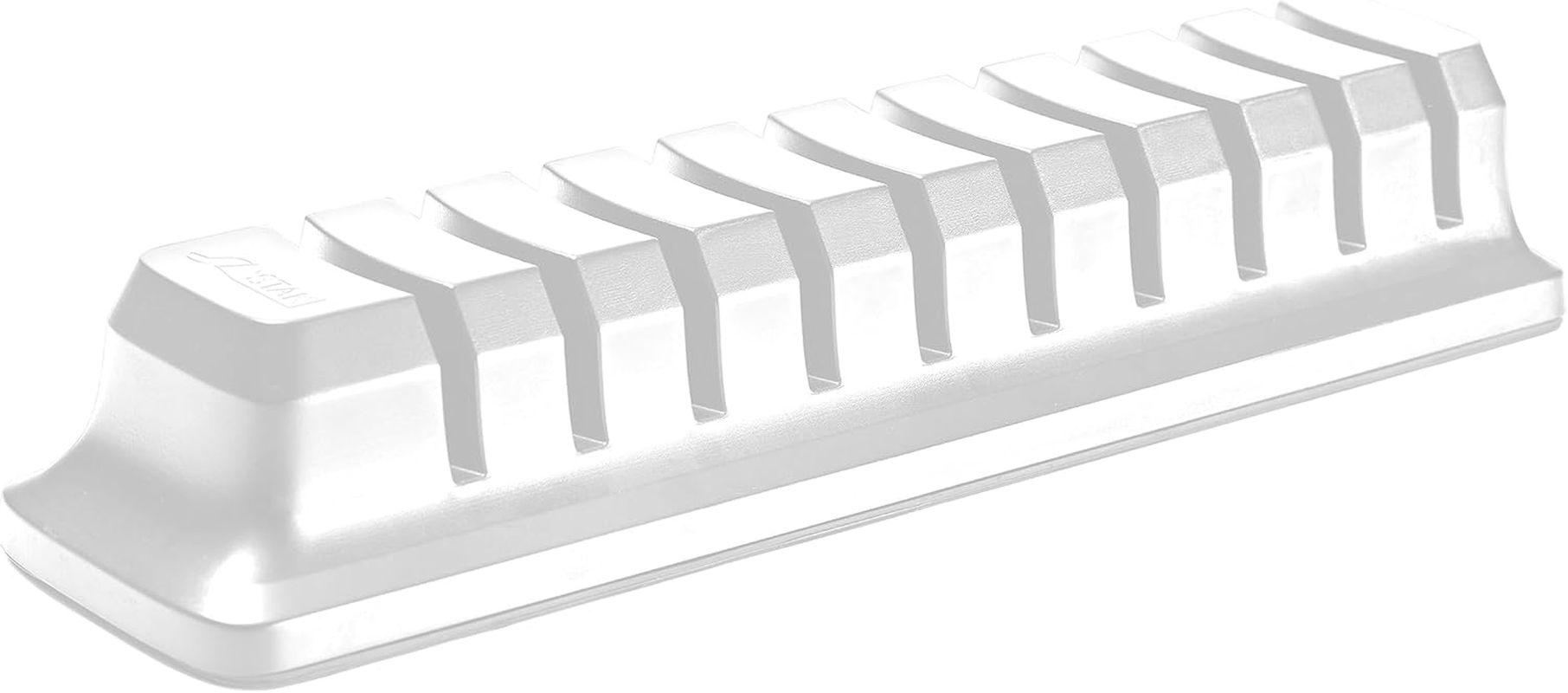 Hat Organizer for Baseball Caps - Hat Holder for 10 Baseball Caps - No Install Required Cap Rack Closet Organizer System Hat Racks for Baseball Caps (Black) - White image number 3