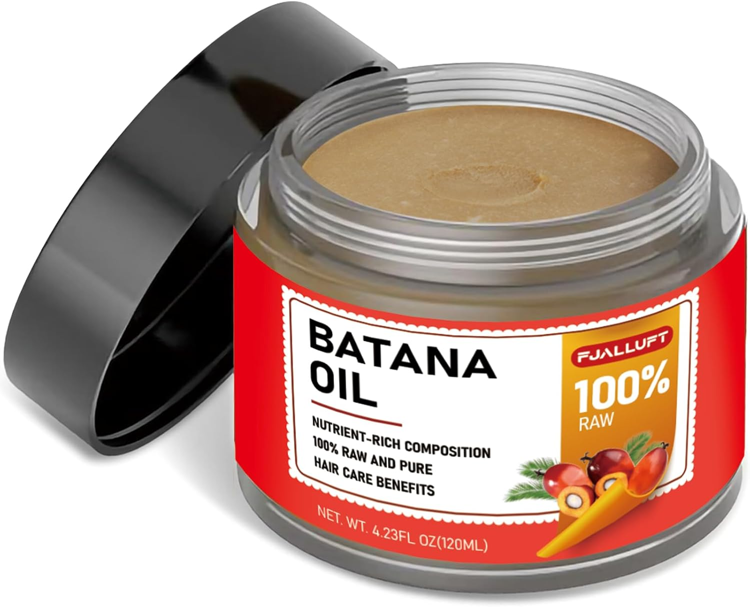 Raw Batana Oil for Hair Growth: 100% Pure Unrefined Botana Oil - Dr Sebi Batana Oil from Honduras image number 6