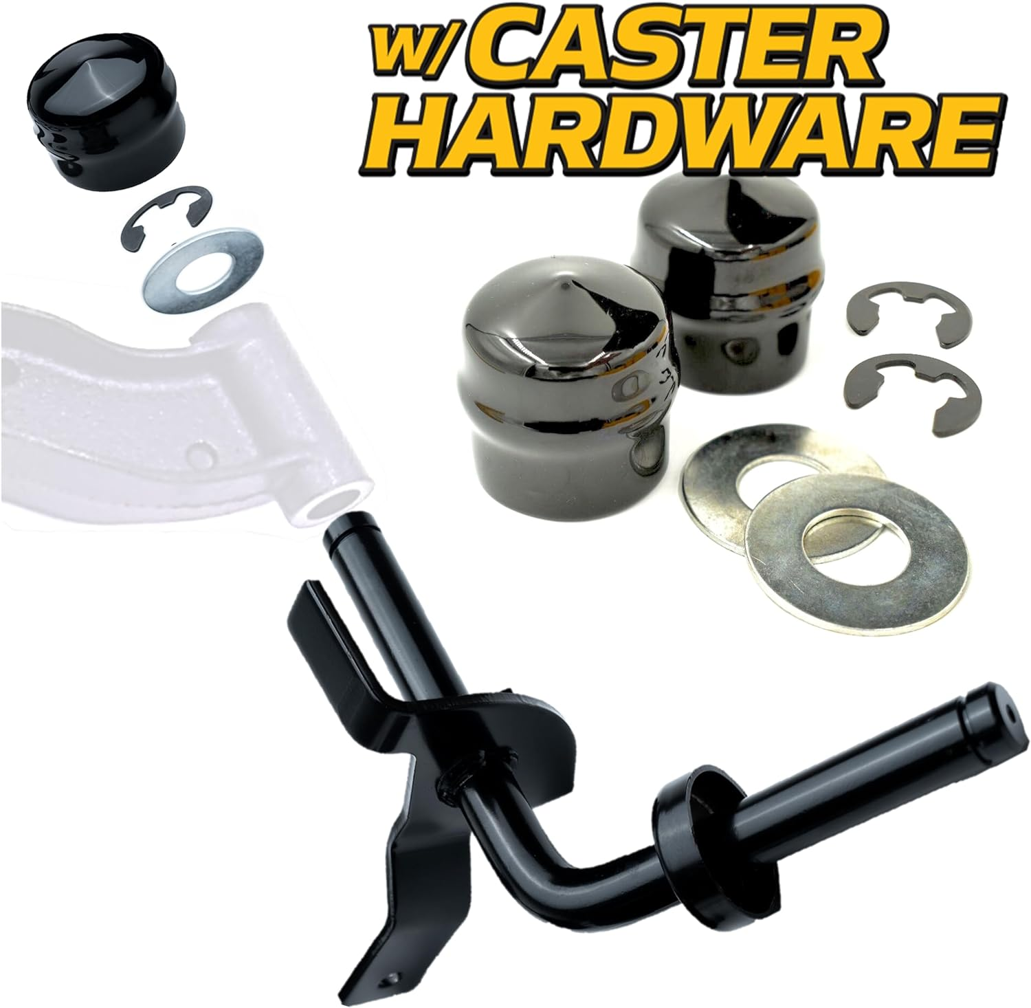 HD Switch GY22251 GY22252 Front Axle Steering Spindle, Wheel Bearing Kit for John Deere D100 D105 D110 D120 D125 D130 D140 D150 D155 D160 D170 X105 X115R X125 X135R X140 X145 X155R X165 107H 107S 92H image number 4