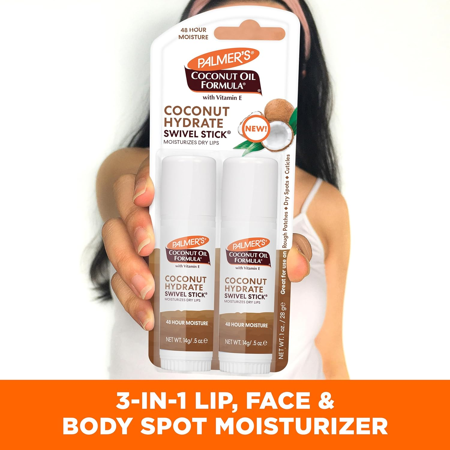 Palmers Coconut Oil Protec and Hydrate Kit 2 X 0.5Oz Lip Moisturizer Unisex 2 Pc image number 3