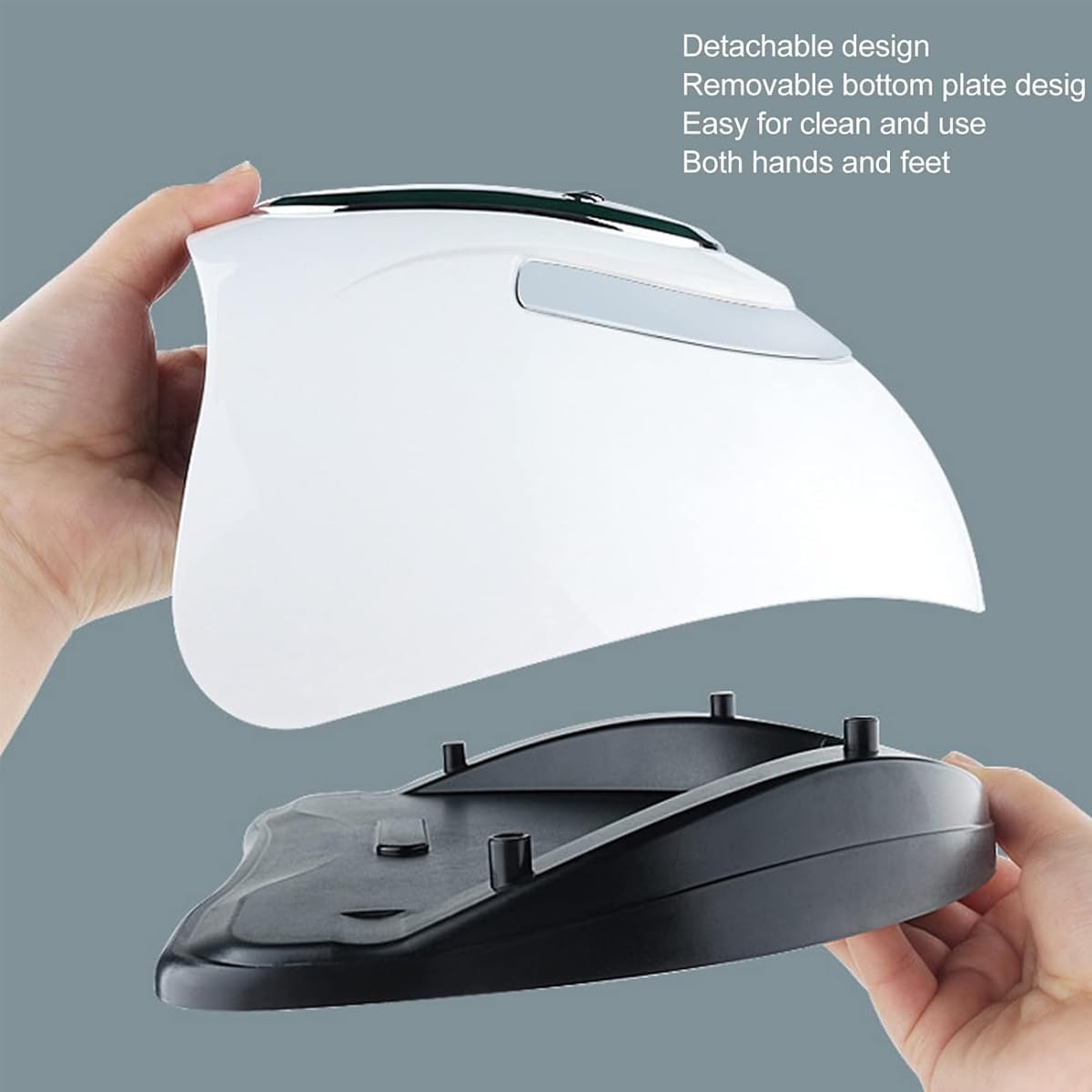 AIMALL Sun X10 MAX 450W Nail Lamp, UV LED Nail Dryer, 66 LED Beads, Professional Polish Curing Machine, Multiple Timer Settings, Dual Light Source