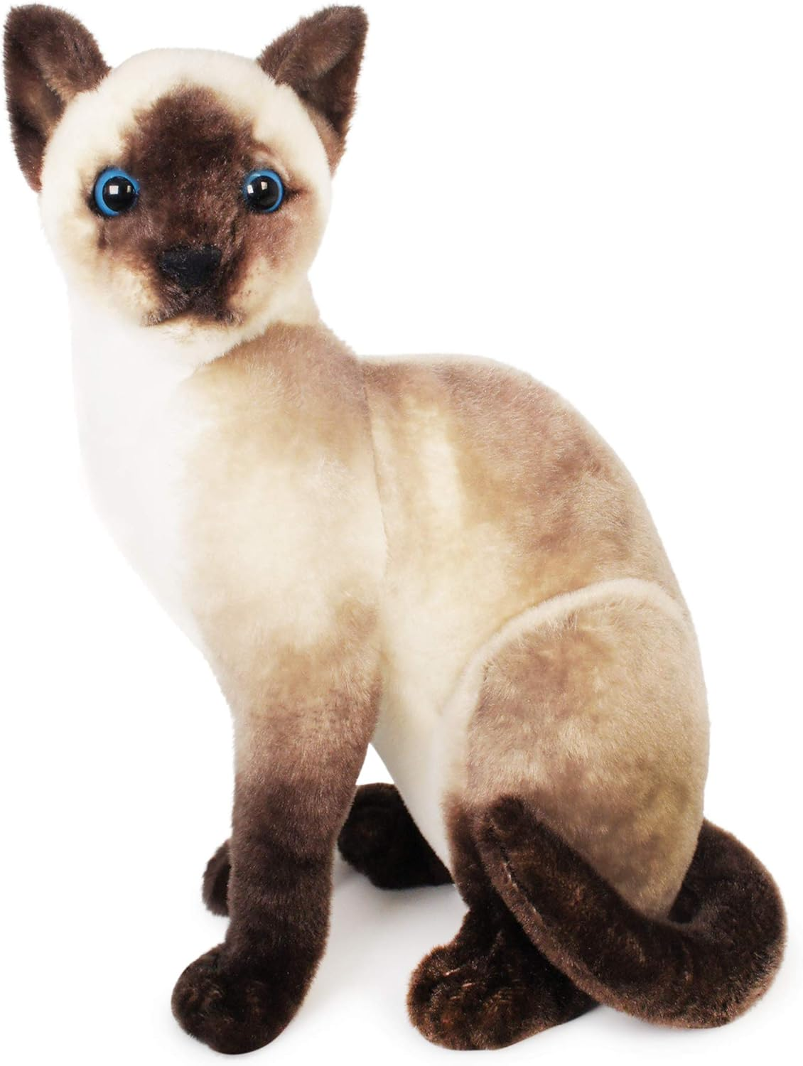 Stefan the Siamese Cat - 14 Inch Stuffed Animal Plush image number 4