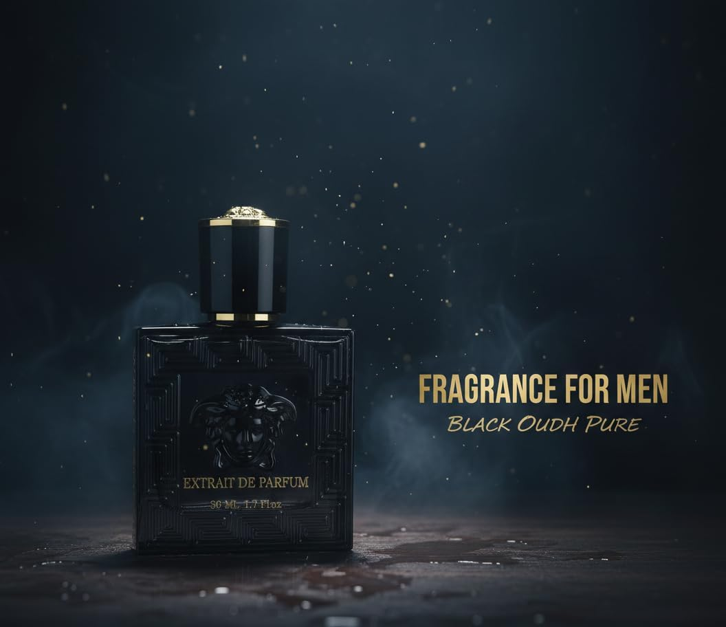 Well Bell Black Oudh Extrait De Parfum | Long-Lasting Luxury Oud Fragrance | Unisex Perfume for Men & Women | Strong & Unique Scent | 50 Ml (1.7 Fl Oz)