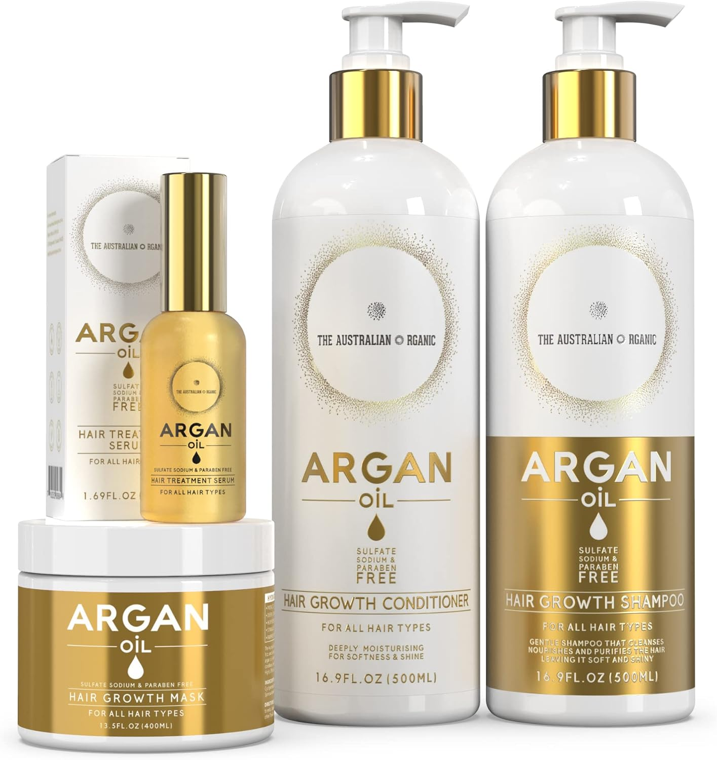 Hair Growth with Argan Oil Haircare - Ultimate Bundle