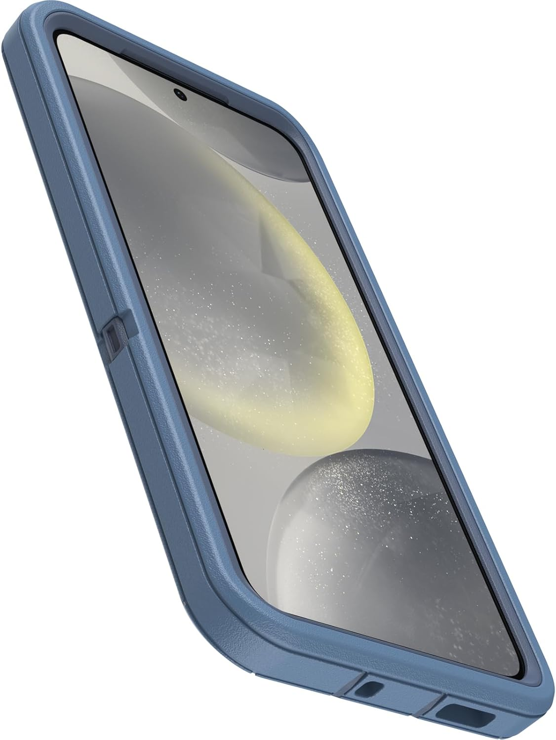 Otterbox Defender Series Case for Samsung Galaxy S24 - Baby Blue Jeans Rugged Protection, Multi-Layer Defense, Wireless Charging Compatible, with Holster/Kickstand image number 6