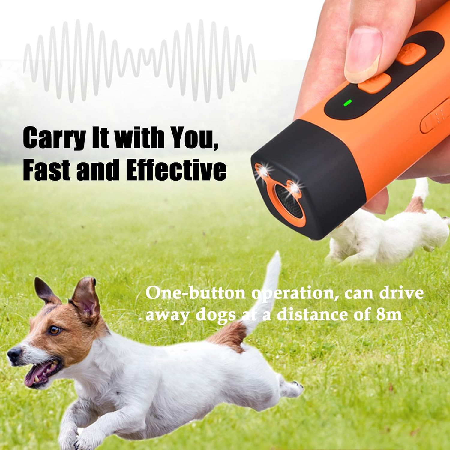 Barkshield Pro 2025, the Barkshield Pro - Bark Shield anti Barking Device for Dogs, Dog Barking Deterrent Devices, Mini Dog anti Bark with Lighting ＆ Digital Display (2Pcs) image number 3