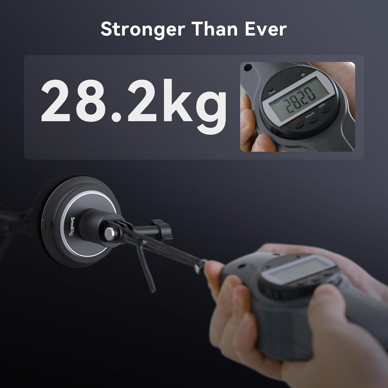 SMALLRIG 2-In-1 Magnetic Suction Cup Mount, Powerful Camera Mount for Gopro, for Action 6, for Insta360 and Phone, 360&ordm; Rotation for Car and Gym 4347 image number 6