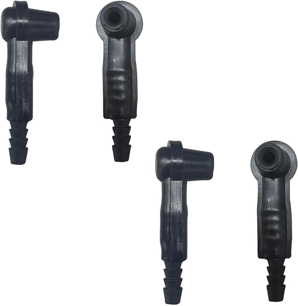 4PCS Brake Fluid Bleeder Bleeding Connectors, Car Oil Pumping Pipe Nipple Connector Quick Exchange Tool, Brake Oil Changer Brake Bleeder Adapter Kit for Car Truck Brake System Bleeding Tools (Blue)