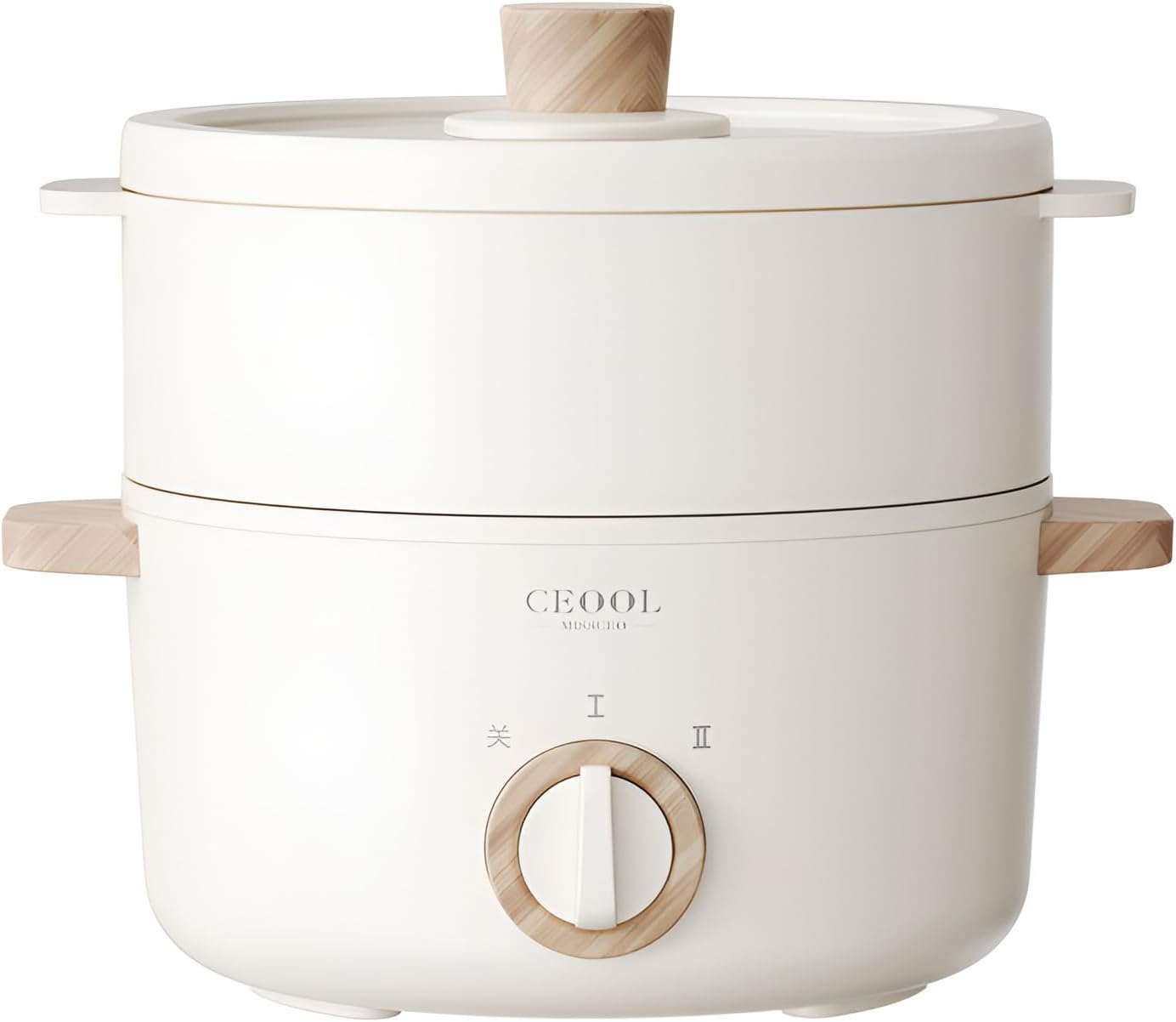 Hot Pot Electric, 1.5L Portable Electric Skillet with Nonstick Coating, Multi-Function Cooker for Stir Fry, Steak, Noodles, Ramen Cooker for Dorm and Office image number 4