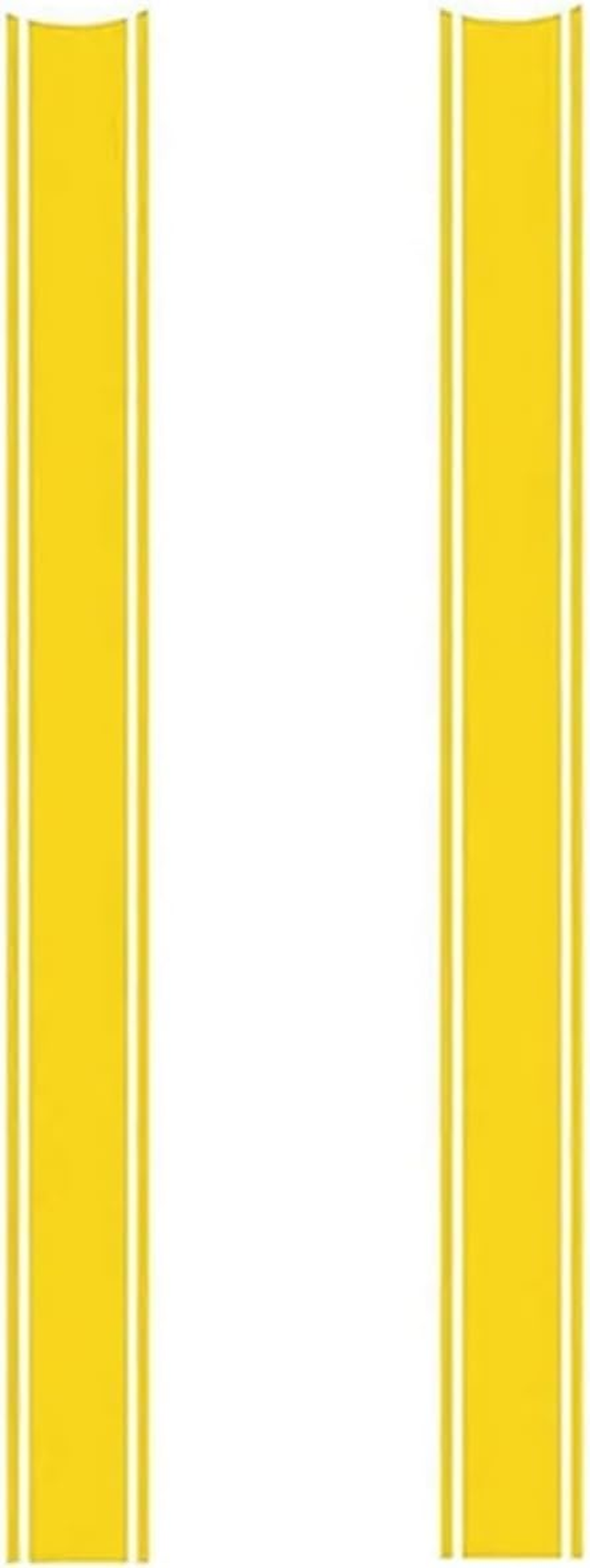 Motorcycle Tank Sticker Cowl Stripe Waterproof Stickers Self Adhesive Decal Sticker Decoration (Color : Yellow 2Pcs) - Red image number 5