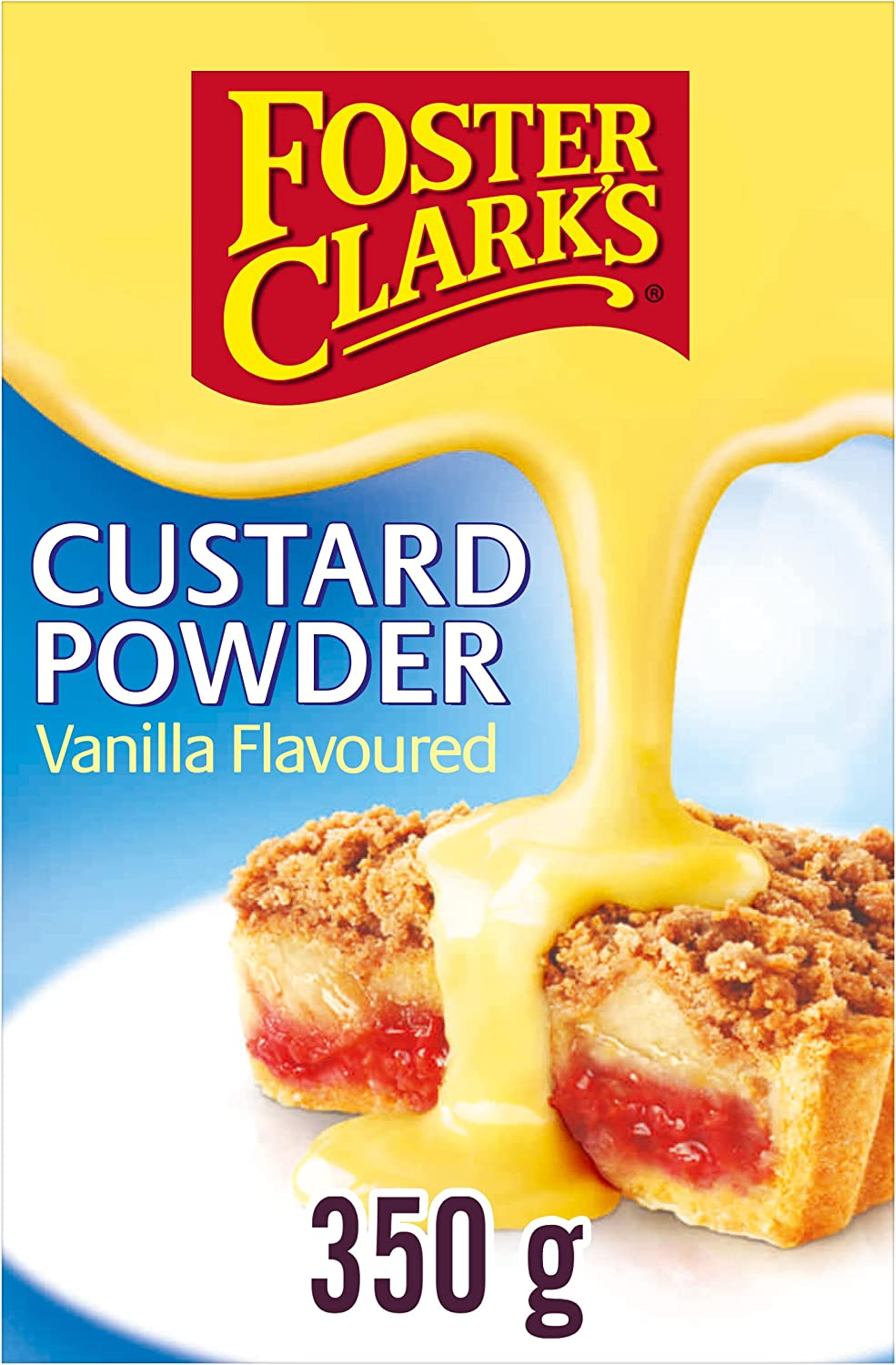 Foster Clark'S Custard Powder Flavoured Pudding Instant Custard Powder Dessert 350G image number 6