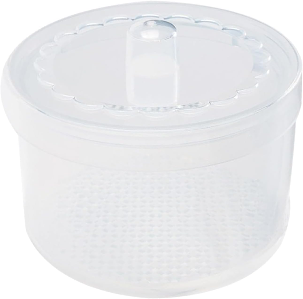 Nail Tool Sterilizer | Nail Drill Bits Cleaning Box | Portable Double Filter Cleaning Tray for Home Accessories Manicure Station Travel Health Tweezer Drill Bits