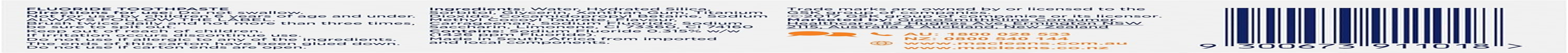 Macleans Toothpaste Kids Big Teeth for Children 7+ Years Old, Mint, 63G, 3 Pack image number 1