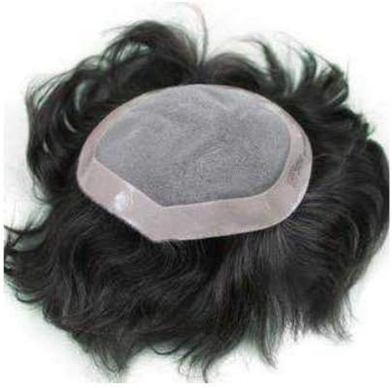 Mono Filament Hair Patch 100% Human Hair Nicely Process with Silky Hair image number 3