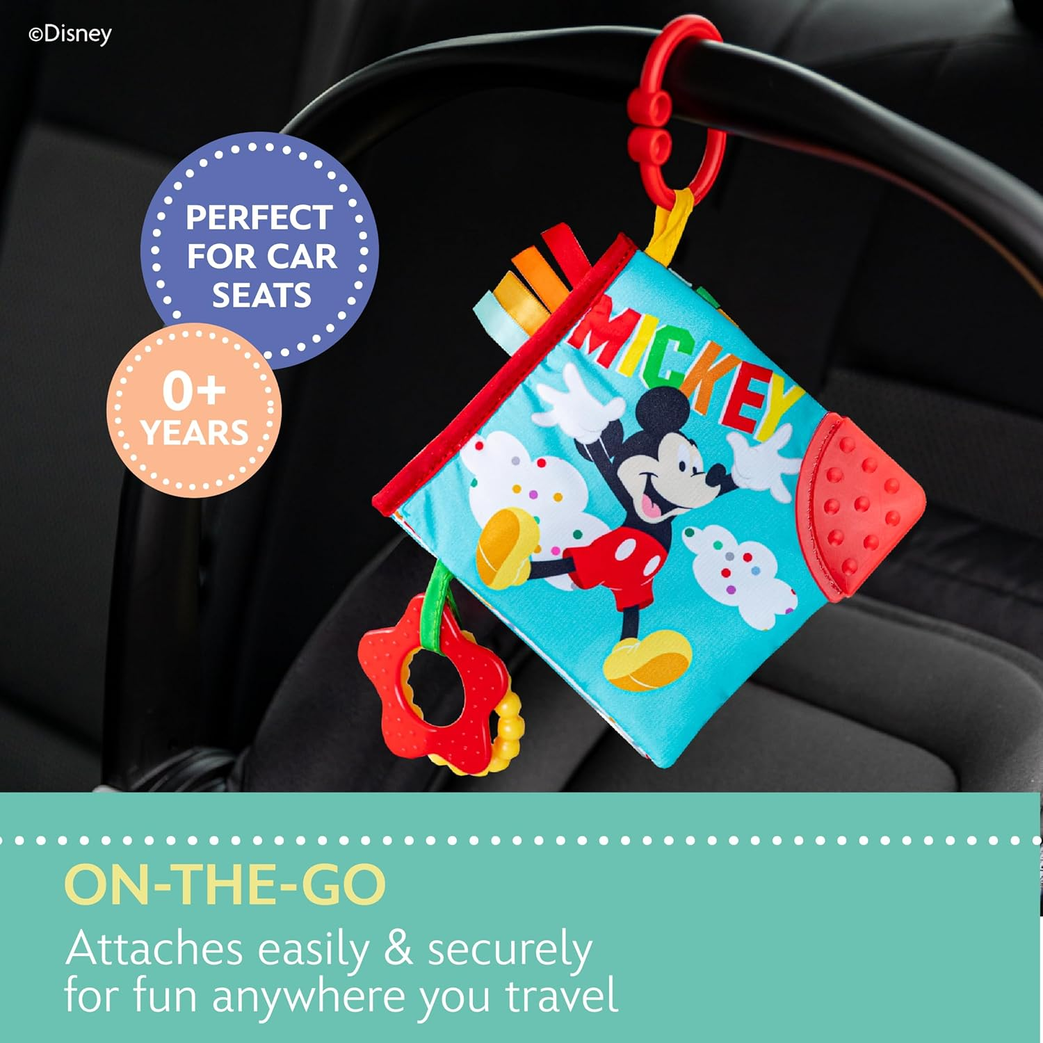 Disney 79255 Baby Mickey Mouse Activity Soft Storybook image number 4