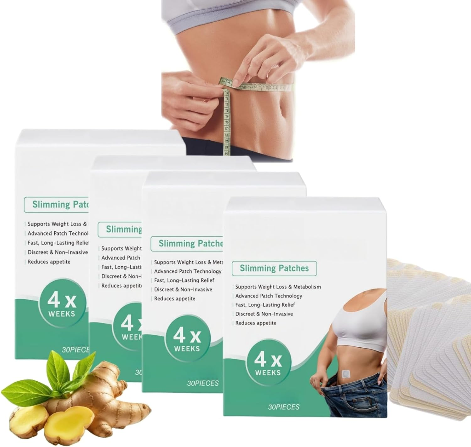Body Patches for Women over 50 - Safe Slimming with 24H Firming & Deep Moisturizing, Easy Daily Application