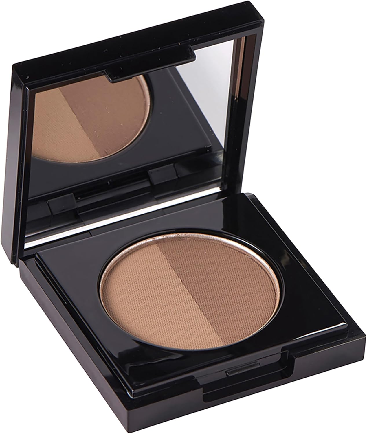 Arches & Halos Duo Luxury Brow Powder - Two-For-One Versatile Compact Powder - for Full, Defined Brows - Vegan and Cruelty Free Makeup