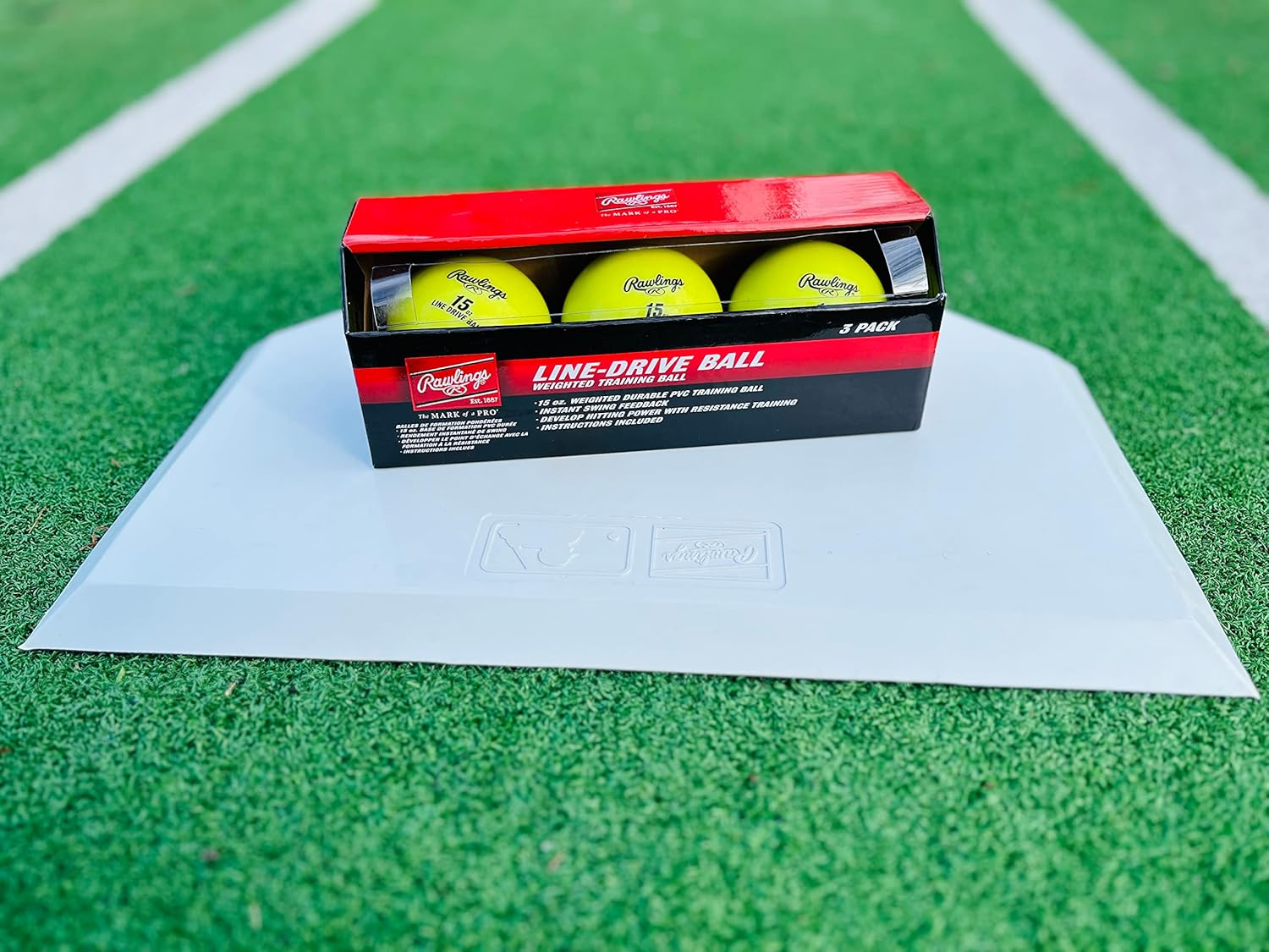 Rawlings | LINE Drive Weighted Training Balls | 15 Oz. & Hollow Options Available image number 1