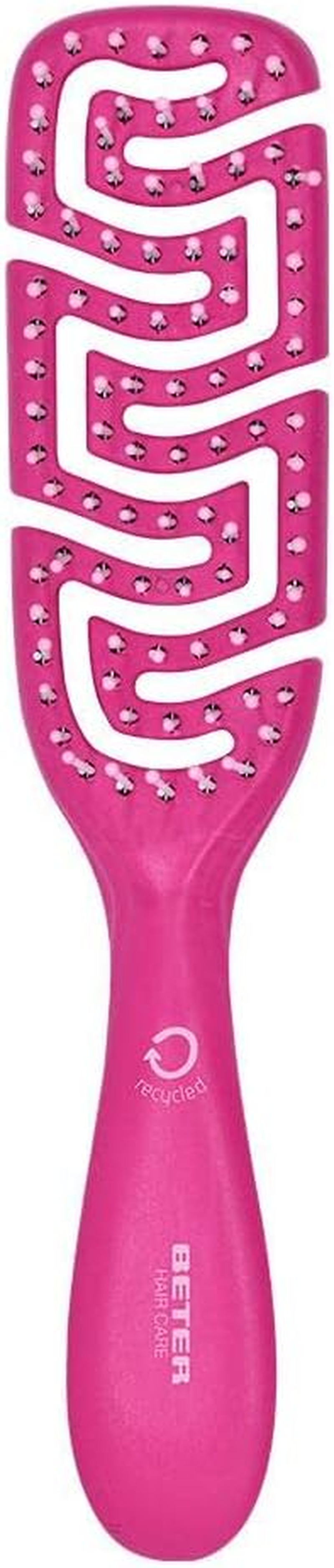 Beter - Detangling and Pulling Hair Brush - Recycled Plastic image number 4