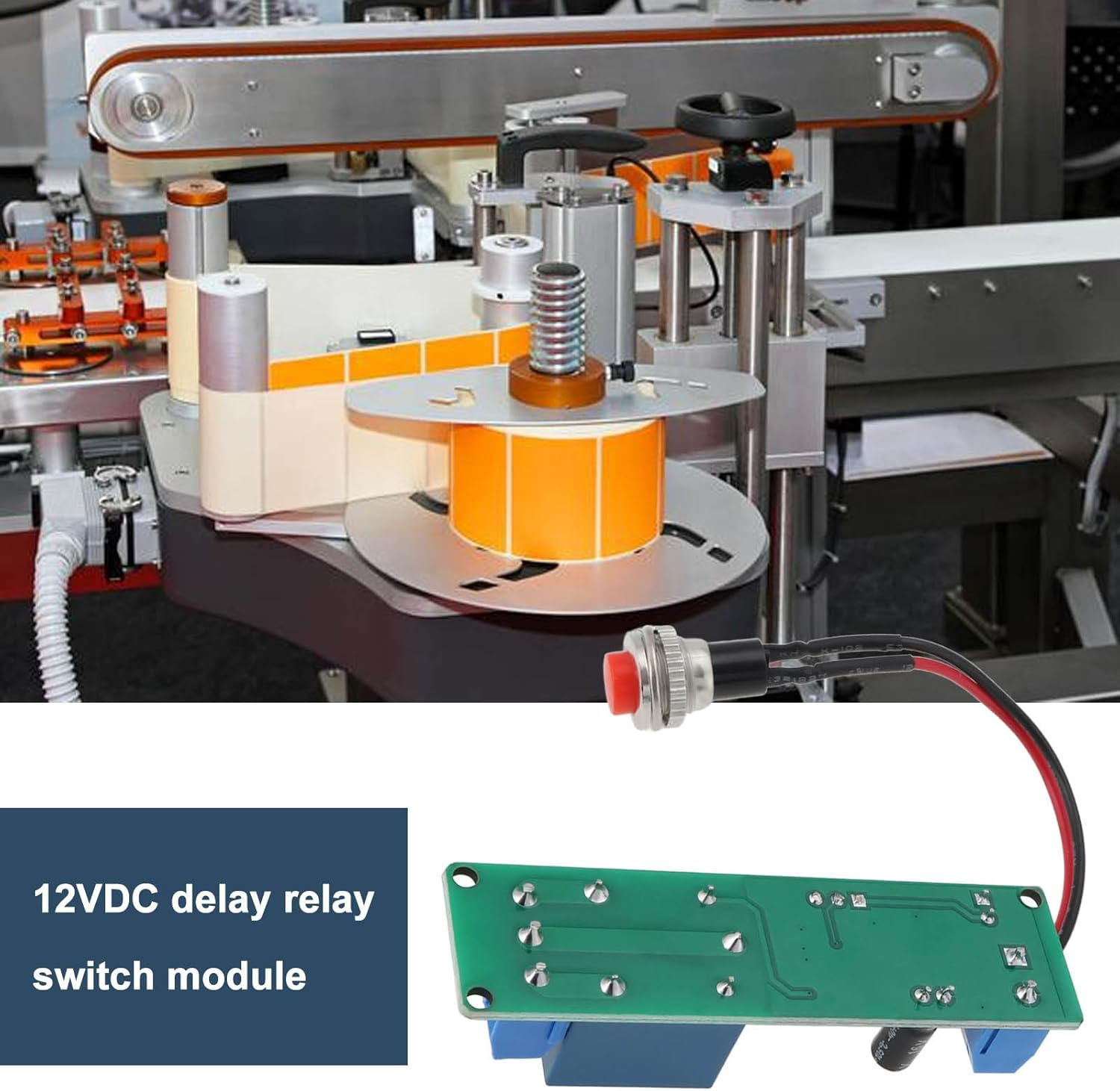 Emsea 2Pcs DC 12V Adjustable Timer Delay Turn off Module 1~10S Timing Relay for Robot Intelligent Product Development Automation Equipment PLC Development image number 4