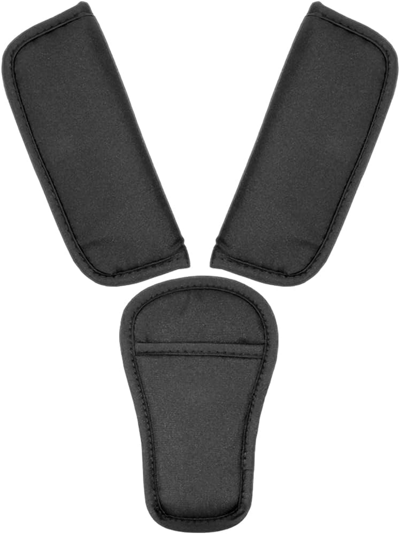 Baby Pad Crotch Cover, Soft Car Seat Belt Cover Pad for Pushchairs, Prams, Car Seats