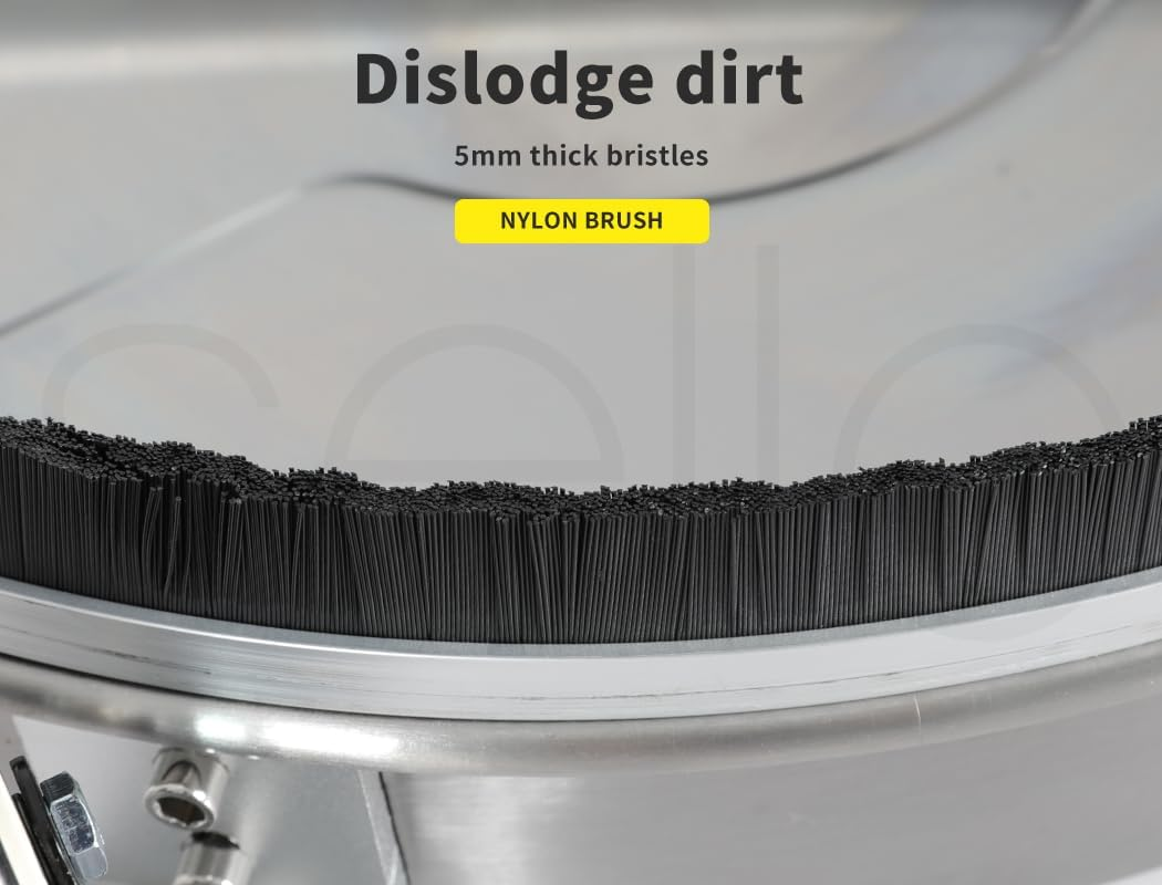 Traderight Pressure Washer Surface Cleaner with 3 Wheels Stainless 27600 Kpa Concrete Floor Washing Machine image number 4