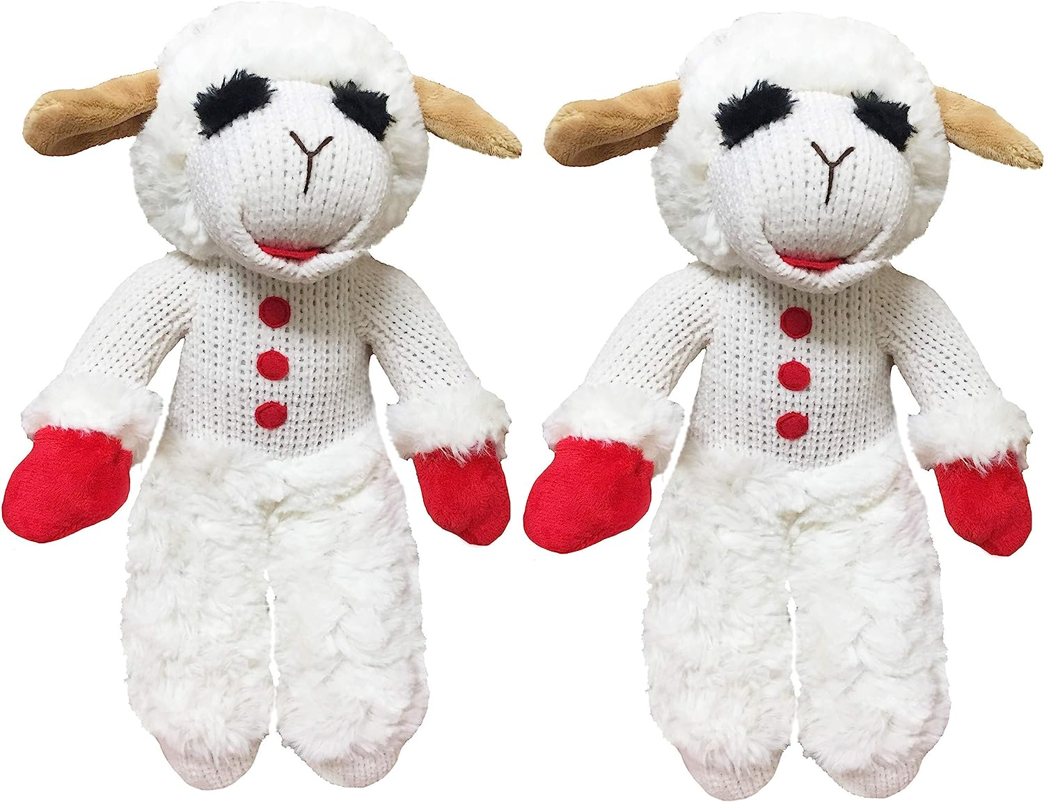 Multipet Standing Lamb Chop 13" Dog Toy By image number 1