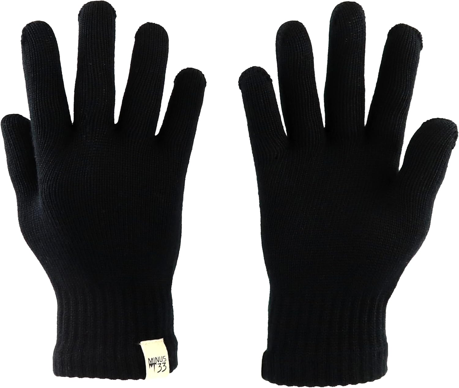 Minus33 Merino Wool Glove Liner - Warm Base Layer - Ski Liner Glove - 3 Season Wear - Multiple Colors and Sizes