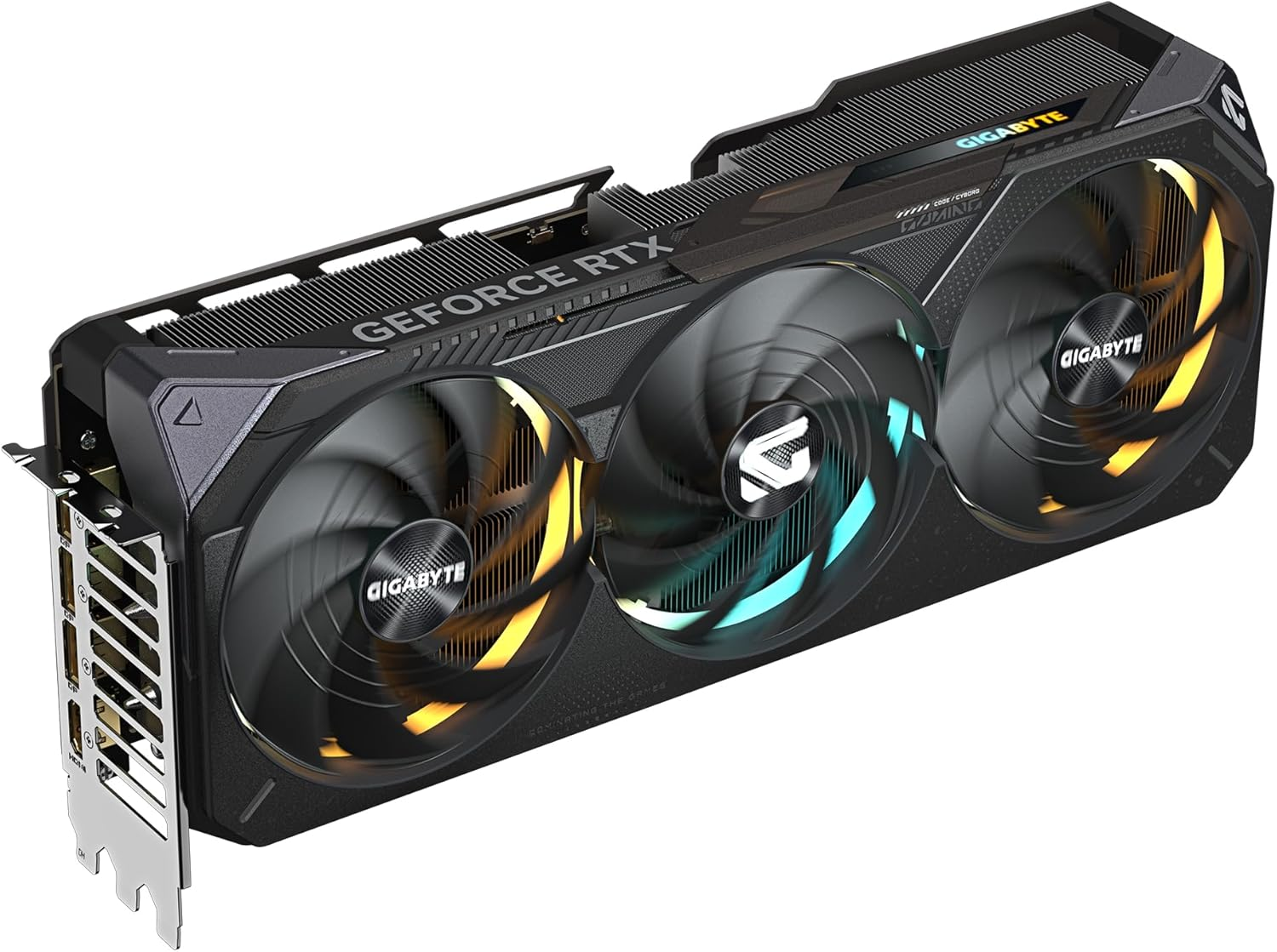 Gigabyte Geforce RTX 5080 Gaming OC 16G Graphics Card - 16GB GDDR7, 256Bit, PCI-E 5.0, 2730Mhz Core Clock, 3 X Displayport, 1 X HDMI, GV-N5080GAMING OC-16GD image number 4