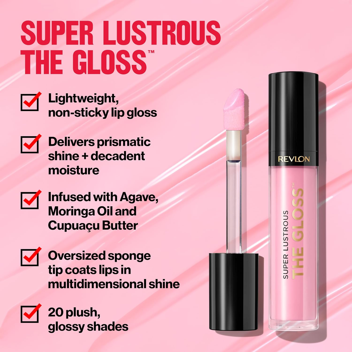 Revlon Super Lustrous Lip Gloss, Fatal Apple image number 4