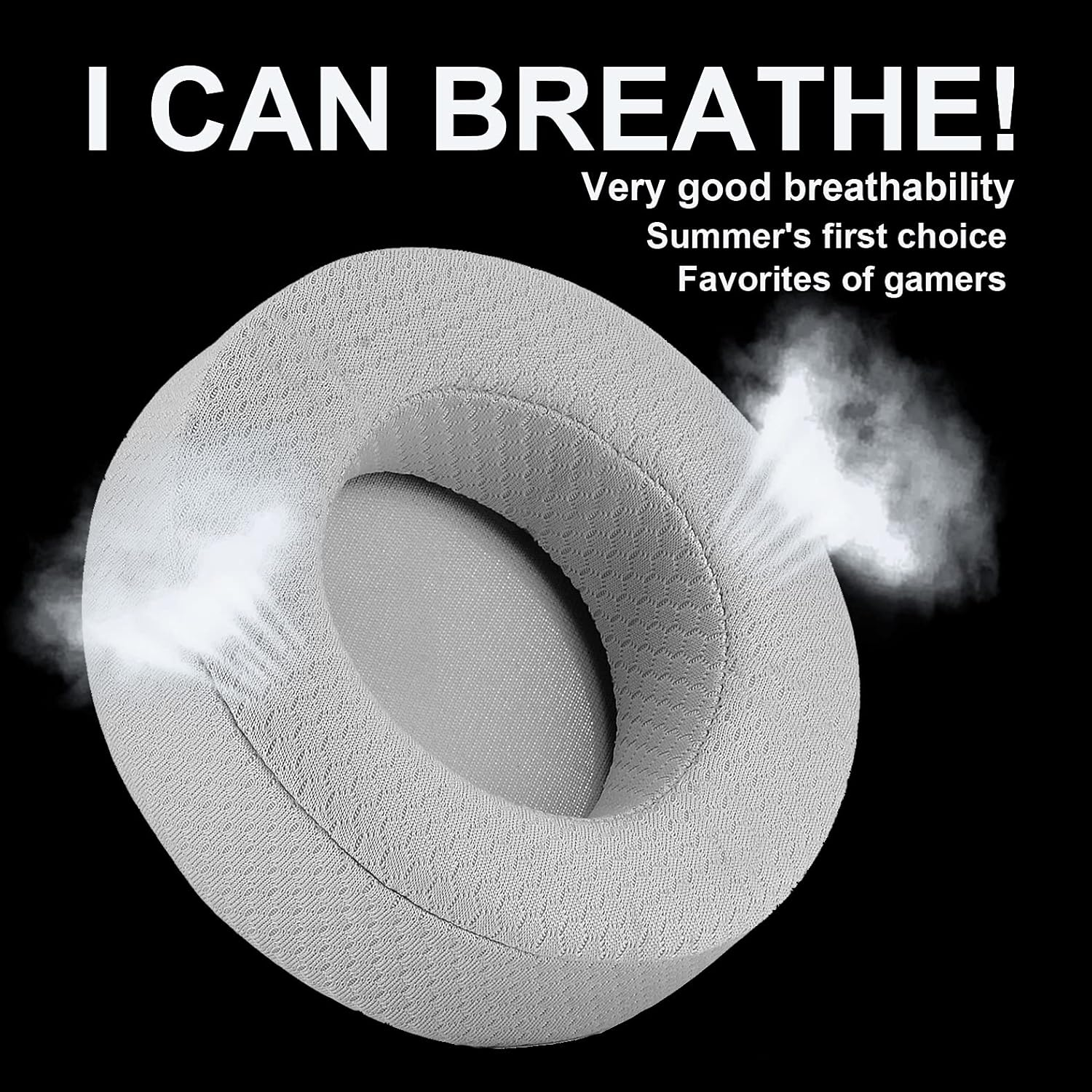 Upgrade Virtuosoxt Gray Thicker Earpads - Ear Cushion Compatible with Corsair Virtuoso RGB Wireless Se/Virtuoso XT Gaming Headset Replacement Ear Pad Integrated Plastic Buckle image number 5