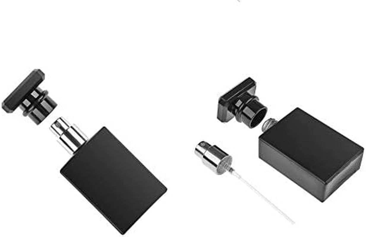 Black Perfume Bottle 30Ml Empty Atomiser, Black, 30Ml image number 3