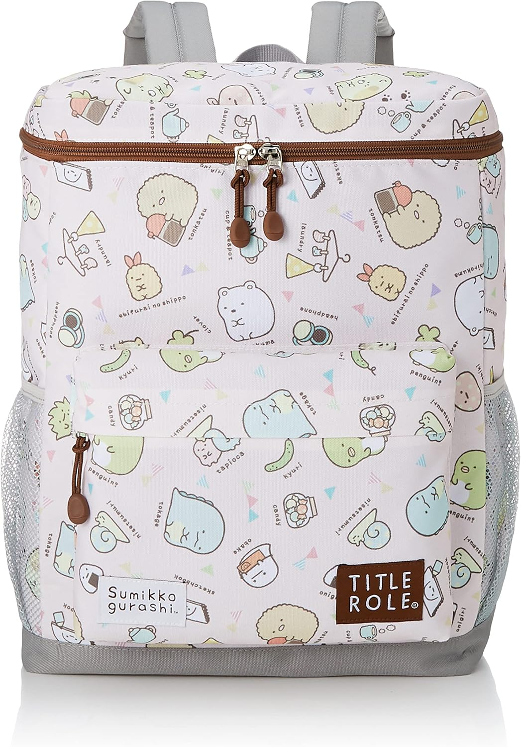 Title Role Sumikko Gurashi Backpack with Tablet PC Case Large Capacity Box Type for Girls - Blue image number 5