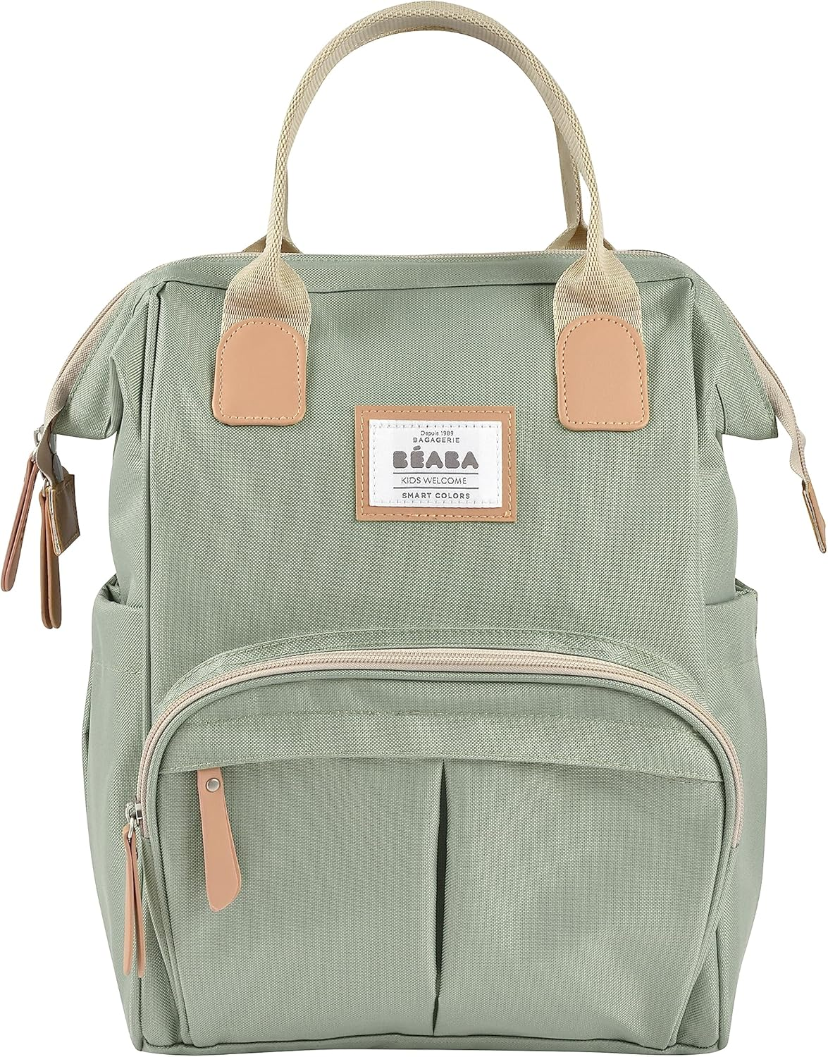 Beaba Wellington Nappy Bag Backpack, Sage Green image number 6