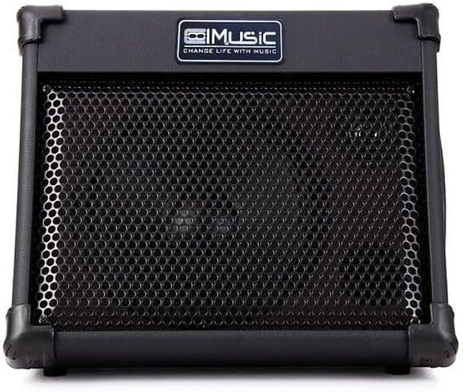 Coolmusic 40W Portable Acoustic Guitar Amplifier with Microphone Input, Built-In Bluetooth, Rechargeable Battery Performance up to 8 Hours image number 5