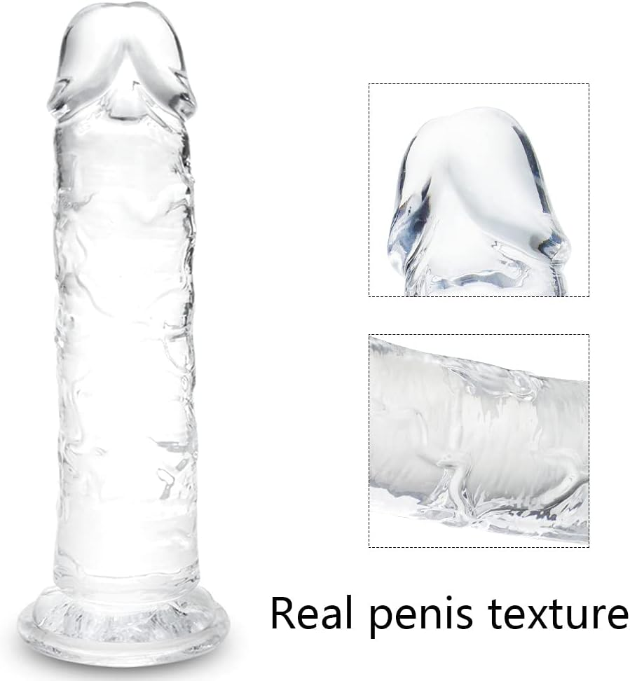 9.8 Inch Realistic Dildo, Body-Safe Material Lifelike Huge Penis with Strong Suction Cup for Hands-Free Play for Women or Men image number 1