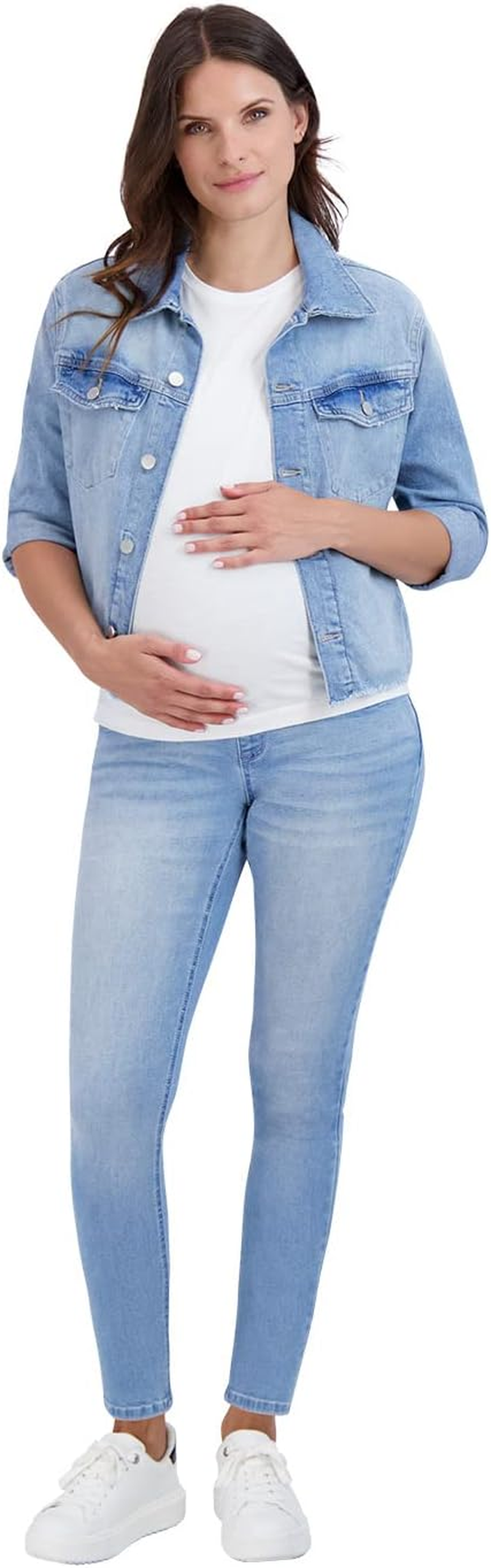 Savi Parker Women&rsquo;S Maternity Jeans over the Belly - Pregnancy Clothes for All Seasons, Maternity Pants &ndash; 29&ldquo; Inseam image number 1