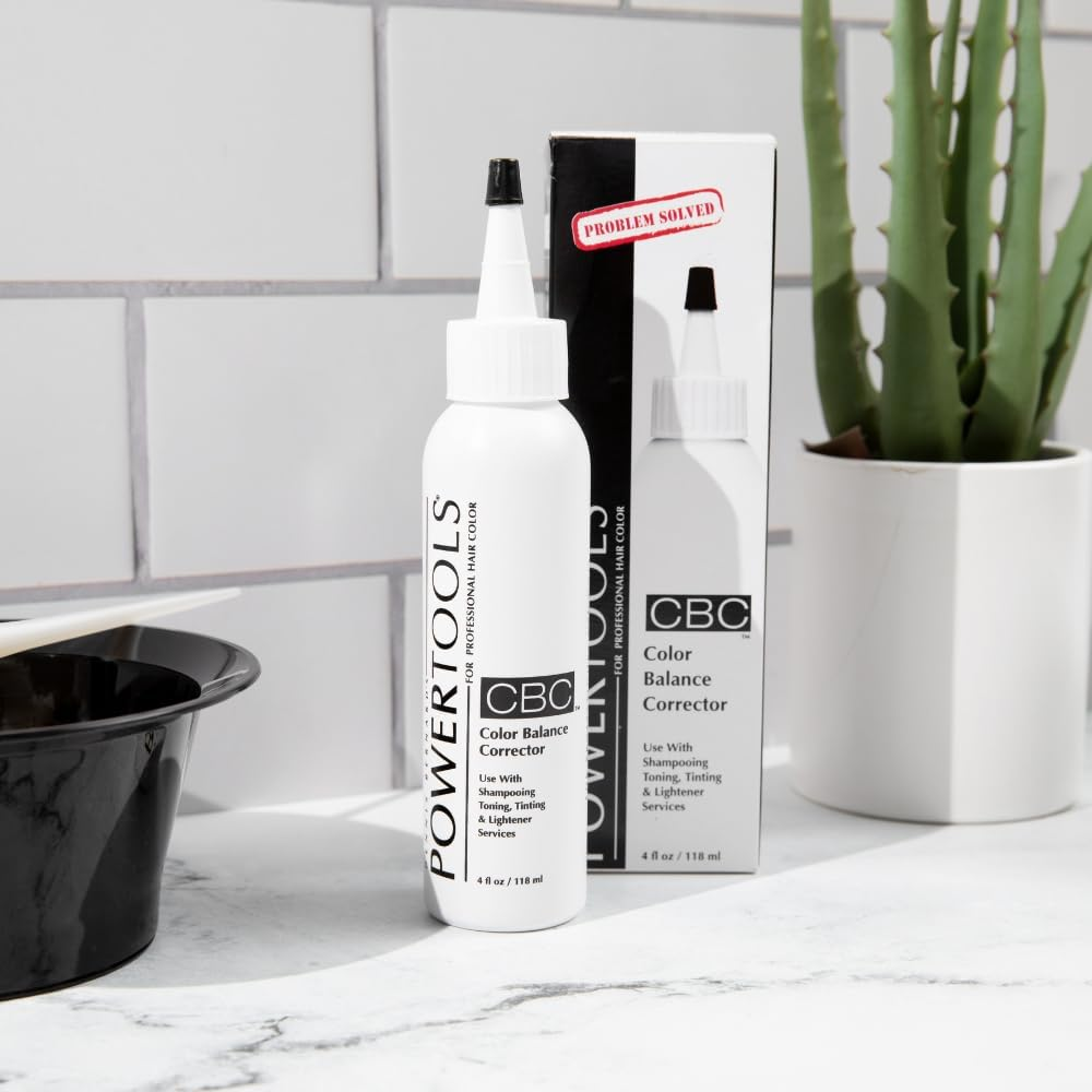 CBC, the Original Color Balance Corrector, 4 Oz | Eliminates Unwanted Tones from Hair during Color Services | Use in Shampoo, Bleach, or Color