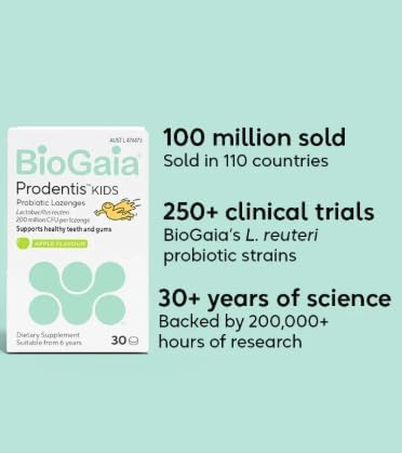 Biogaia Prodentis for Kids Apple 30Pk image number 1