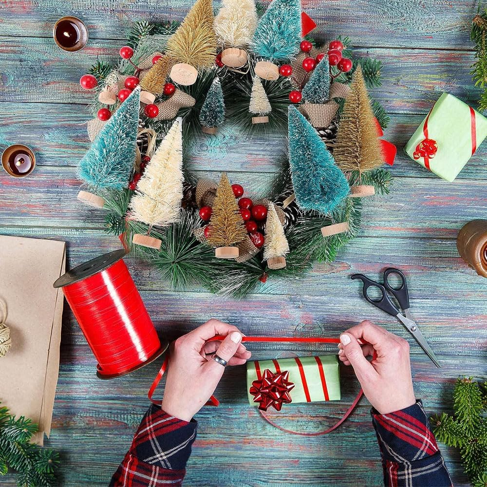 Yahpetes 24 Pcs Christmas Trees image number 5