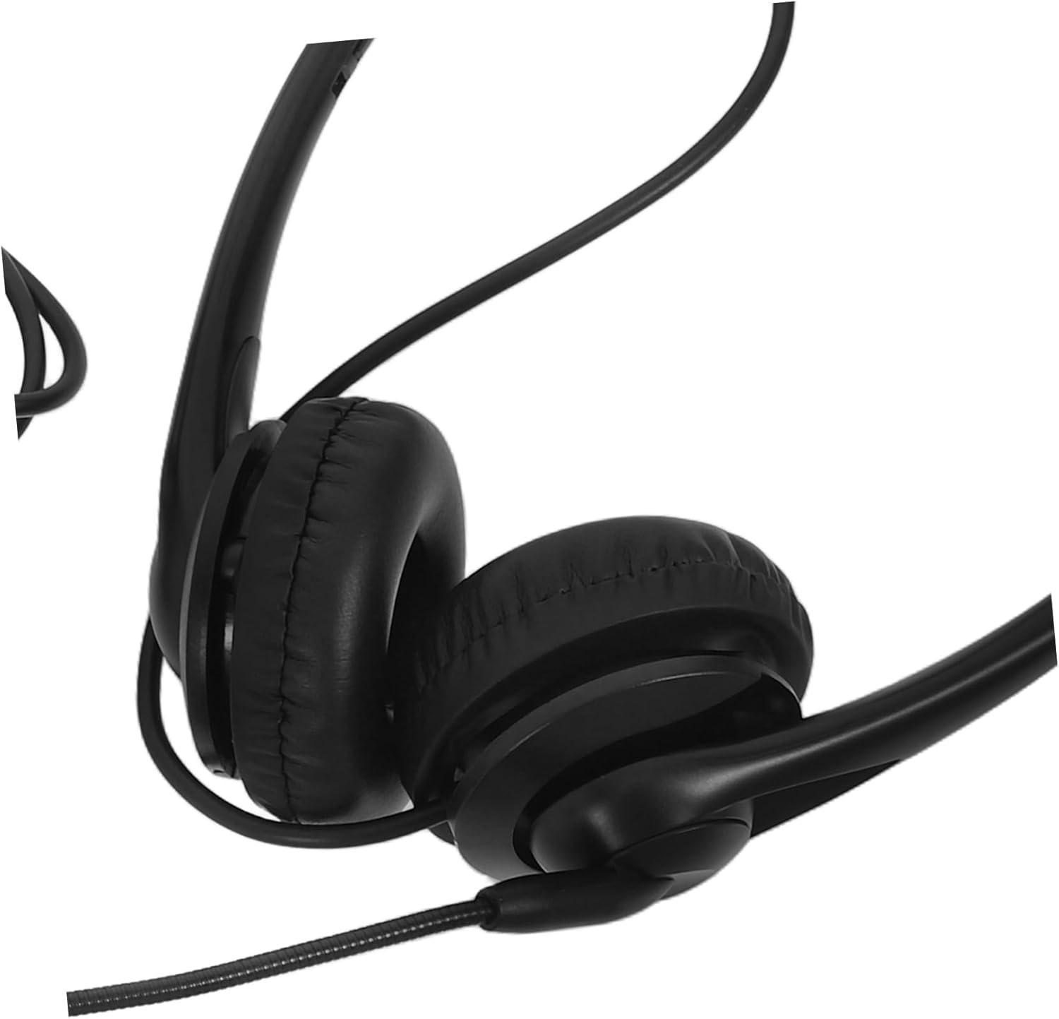 LIGIGWASH Noise Canceling Headphones Comfortable Design Featuring Deep Bass and Stereo Sound for Gaming and Webinars Includes Microphone for Communication image number 3