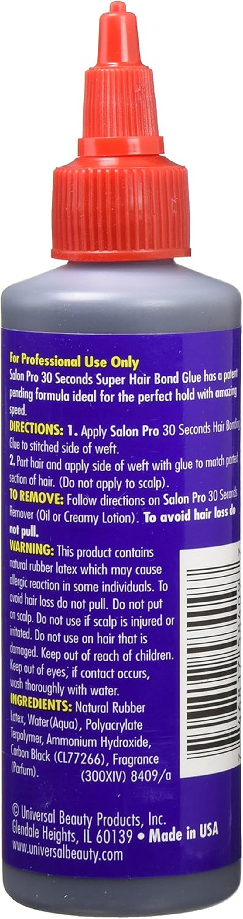 Salon Pro 30 Second Bonding Glue 4 Ounce image number 1