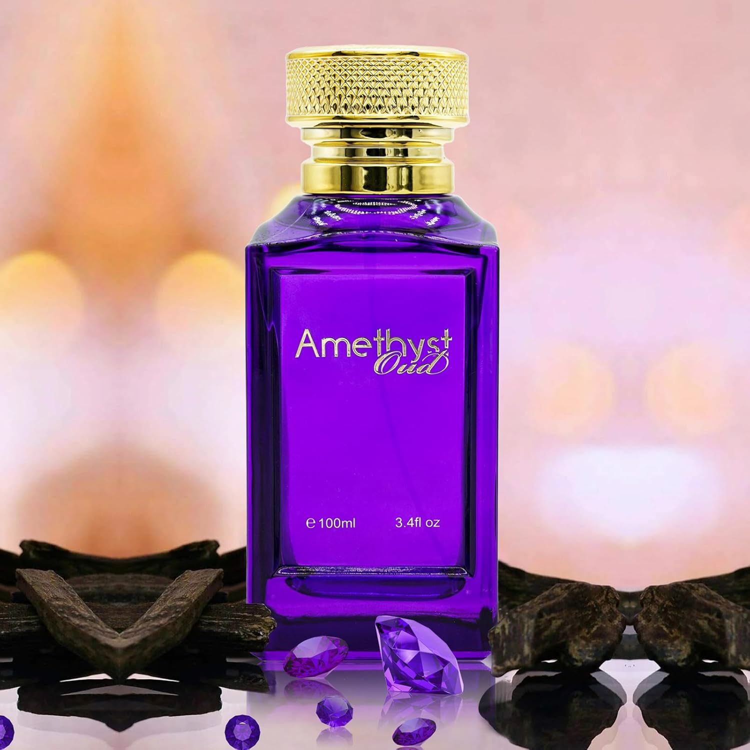 Amethyst Oud by Fine Perfumery for Unisex - 3.4 Oz EDP Spray