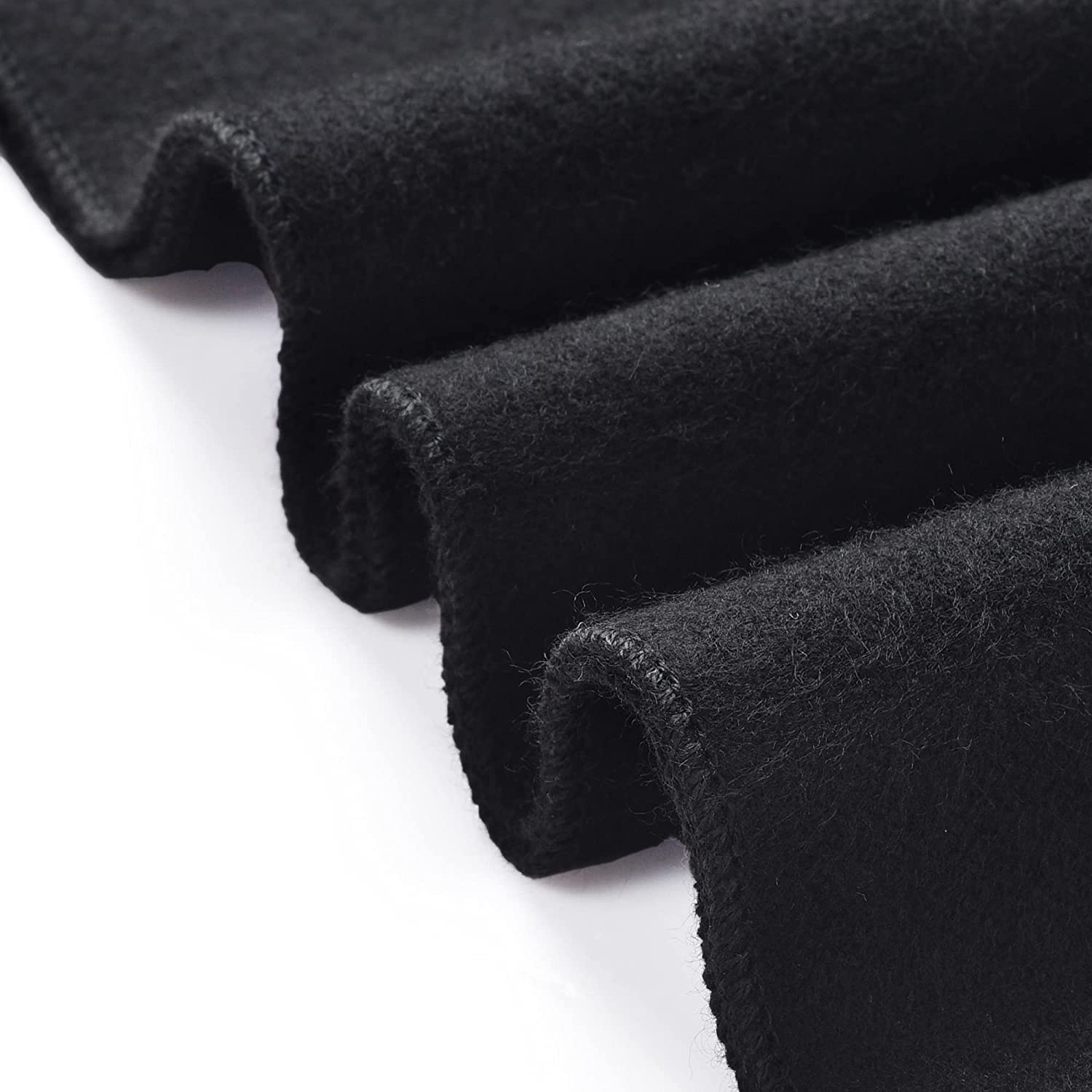 Men Scarves Thick Cashmere Scarf for Men'S Warm Soft Wool Cold Weather Scarf for Winter Autumn image number 6