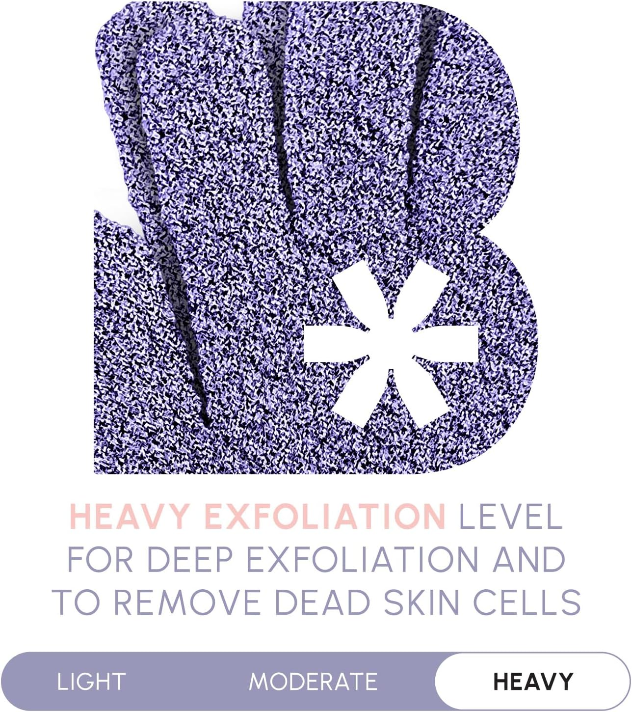 Brooklyn Botany Exfoliating Gloves for Bath and Shower &ndash; Heavy Duty Exfoliating Body Scrubber for Massage and Dead Skin Remover for Body &ndash; 1 Pair image number 1