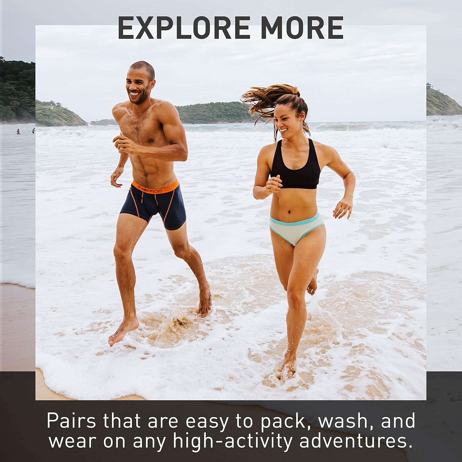 Exofficio Men'S Give-N-Go Sport Mesh 2.0 Boxer Brief 3" image number 3