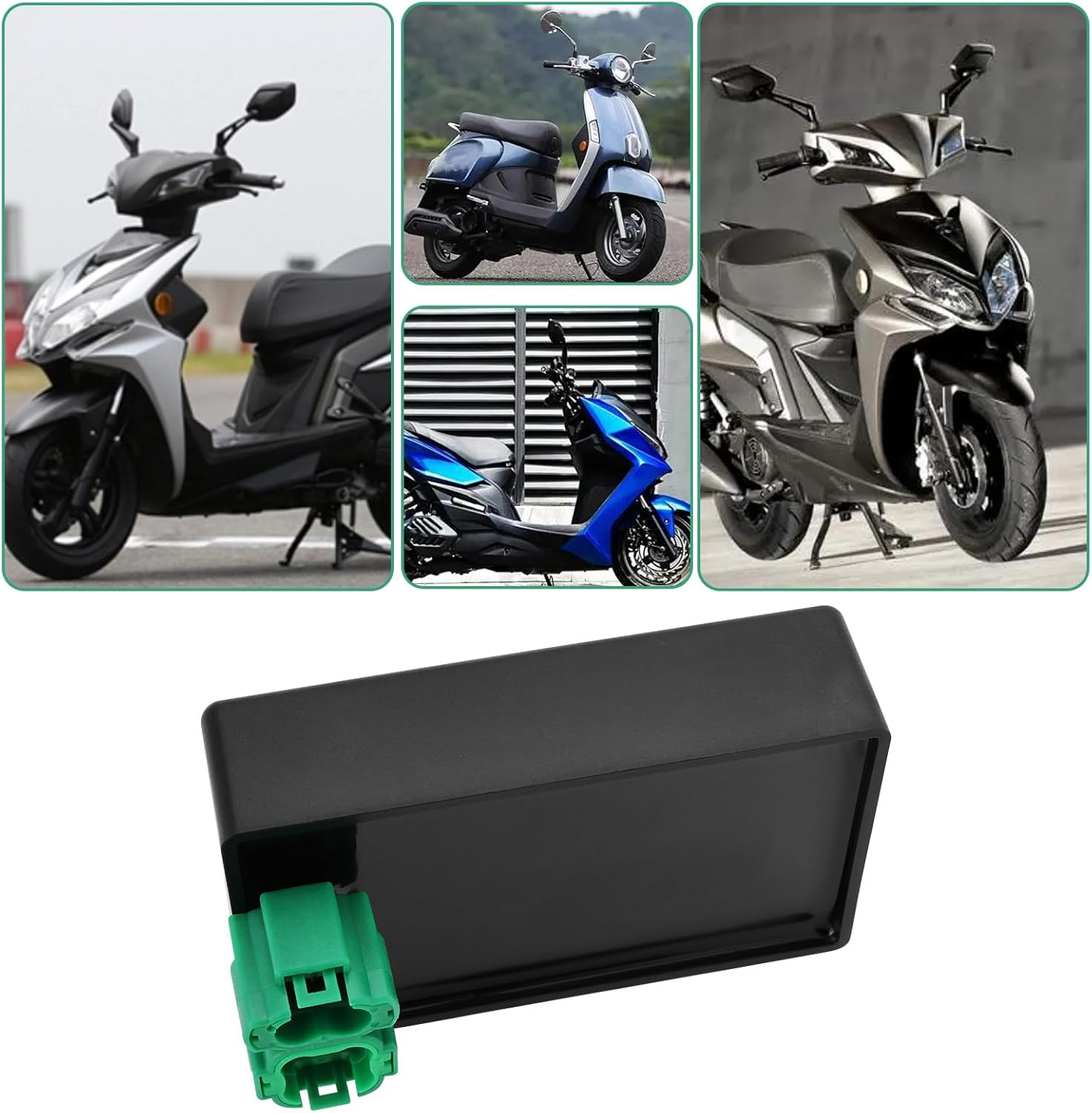 Emagtech 1Pc 6 Pin CDI Ignition Unit Compatible with Kymco Agility 50 Filly Vitality Yager 4 Stroke Scooter Motorcycle Accessories image number 1
